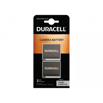 Bateria de câmara Duracell – substitui bateria GoPro Hero 4, pack de 2