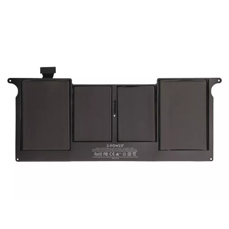 Bateria de portátil 2-Power 7,3 V 5200 mAh Li-Polymer, bateria, Apple MacBook Air 11 inch A1370 (fim de 2010 EMC2393)