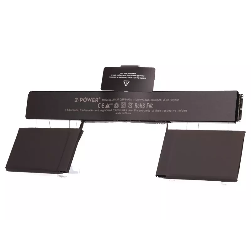 Bateria de portátil 2-Power 11,21 V 6600 mAh Li-Polymer, bateria, Apple MacBook Pro 13