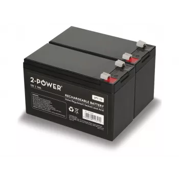Bateria para UPS 2-Power BUN0240A chumbo-ácido (VRLA) 12 V 7 Ah