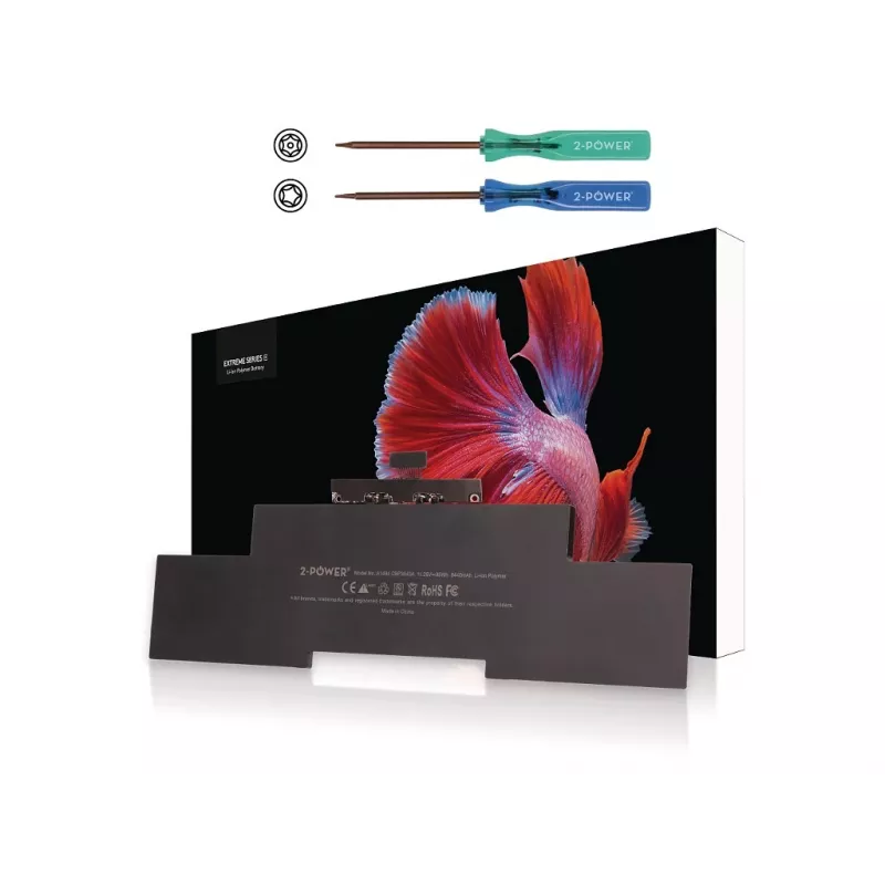 Bateria de portátil 2-Power 11,26 V 8400 mAh Li-Polymer, bateria, Apple MacBook Pro 15