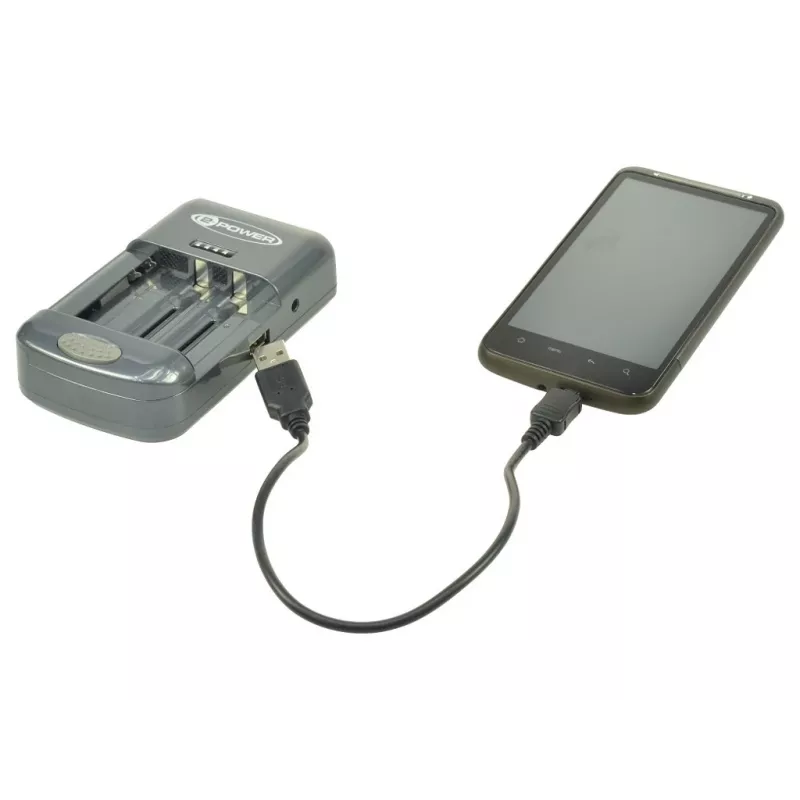 Carregador universal de baterias de câmara 2-Power – retalho, Li-Ion, AA, AAA, não