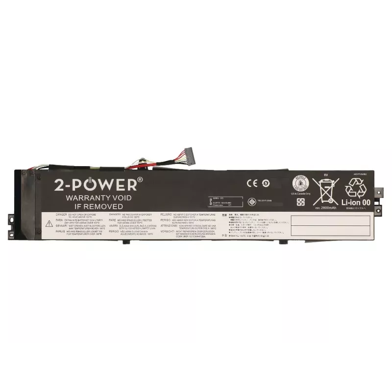 Bateria de portátil 2-Power 14,8 V 3100 mAh Li-Polymer, bateria