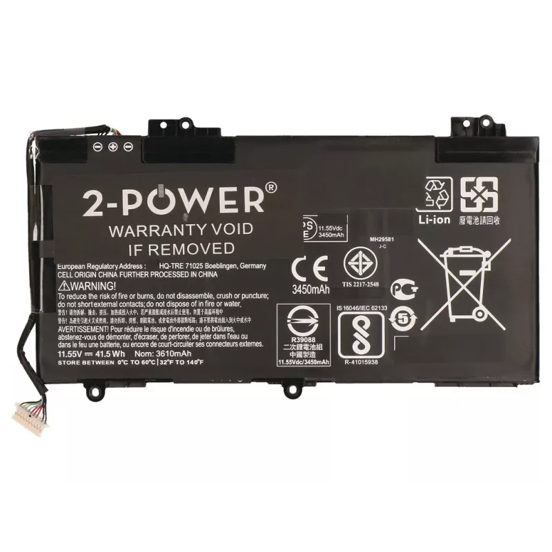 Bateria de substituição para portátil 2-Power CBP3615A