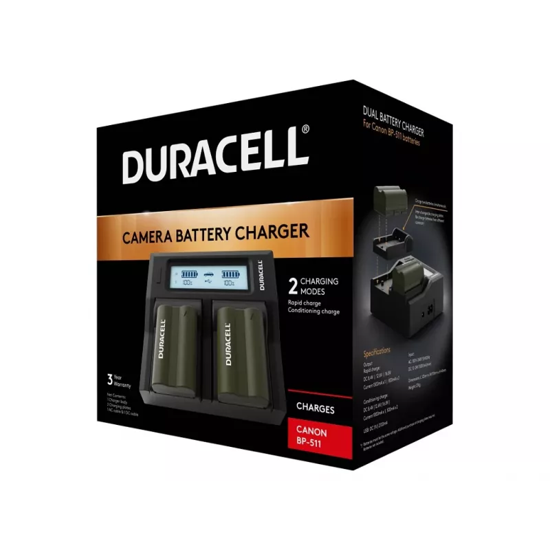 Carregador Duracell DRC6101