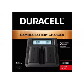 Carregador de baterias Duracell DRC6103