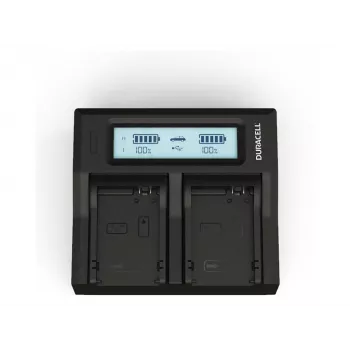 Carregador de baterias Duracell DRC6104