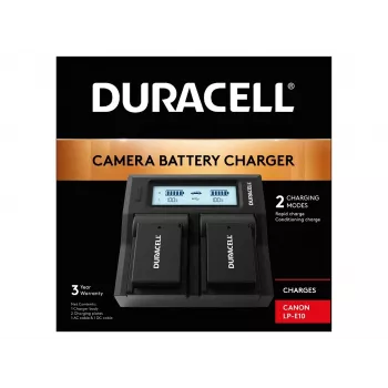 Carregador de baterias Duracell DRC6105