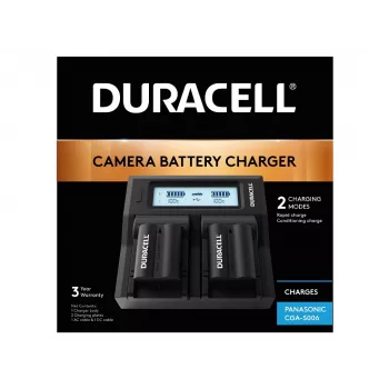 Carregador de baterias Duracell DRP6116