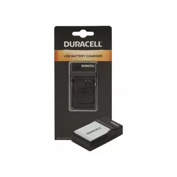 Carregador de bateria para câmara digital Duracell, USB, carregador para interiores, Canon NB-4L, NB-5L, preto, 5 V, 5 V