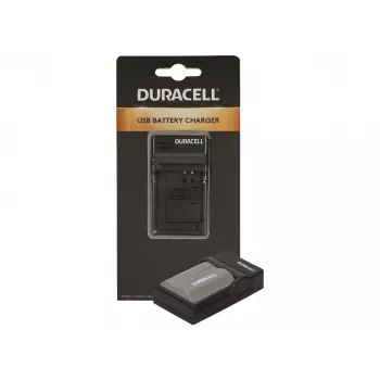 Carregador de bateria para câmara digital Duracell, USB, carregador para interiores, Nikon EN-EL3e, FujiFilm NP-150, preto, 5 V, 5 V