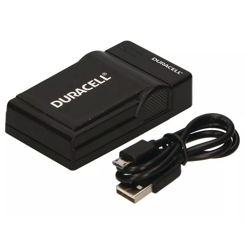 Carregador de bateria para câmara digital Duracell, USB, carregador para interiores, GoPro Hero 4, preto, 5 V, 5 V