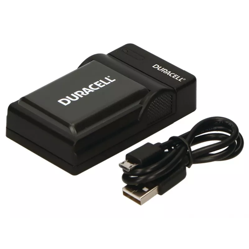Carregador de bateria para câmara digital Duracell, USB, carregador para interiores, Sony NP-F550, NP-FM500H, NP-FM50, preto, 5 V, 5 V