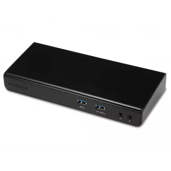 Cabo para docking station/replicador de portas para portátil 2-Power DOC0110A com fios USB 3.2 Gen 1 (3.1 Gen 1) Type-B preto
