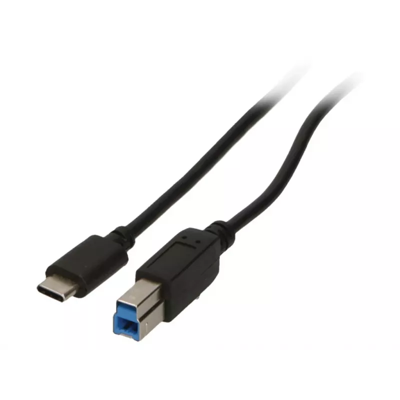 Cabo para docking station/replicador de portas para portátil 2-Power DOC0110A com fios USB 3.2 Gen 1 (3.1 Gen 1) Type-B preto