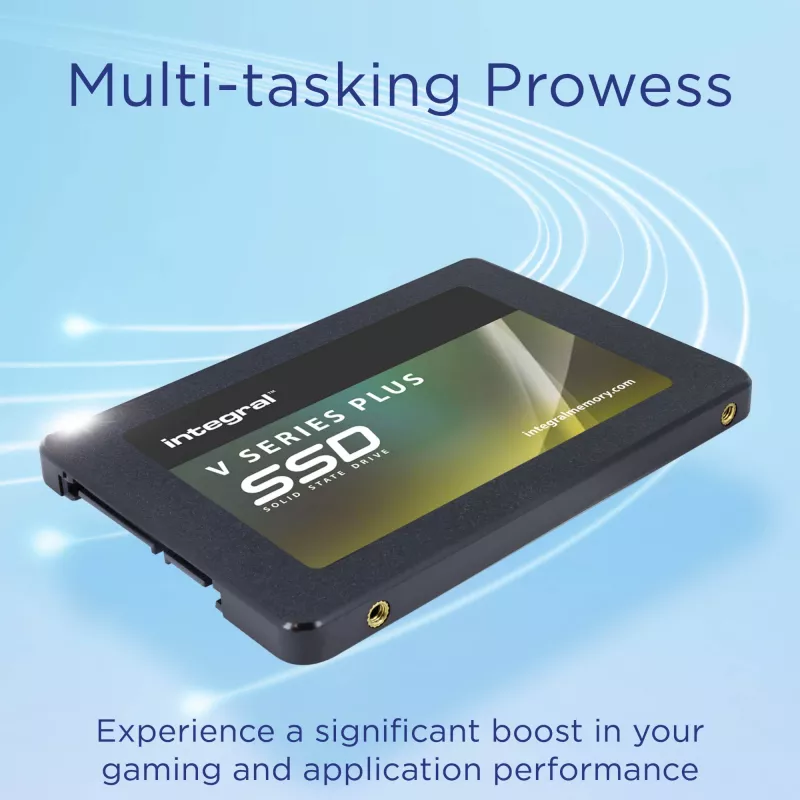 Integral 1TB - 1024GB SSD 2,5 polegadas SATA 3 R-550MB/s W-520MB/s TBW 300 V SERIES 2 PLUS
