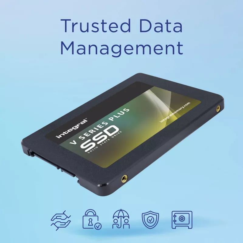 Integral 1TB - 1024GB SSD 2,5 polegadas SATA 3 R-550MB/s W-520MB/s TBW 300 V SERIES 2 PLUS