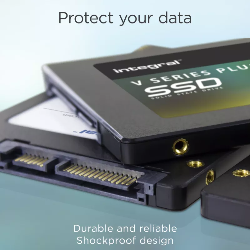 Integral 1TB - 1024GB SSD 2,5 polegadas SATA 3 R-550MB/s W-520MB/s TBW 300 V SERIES 2 PLUS