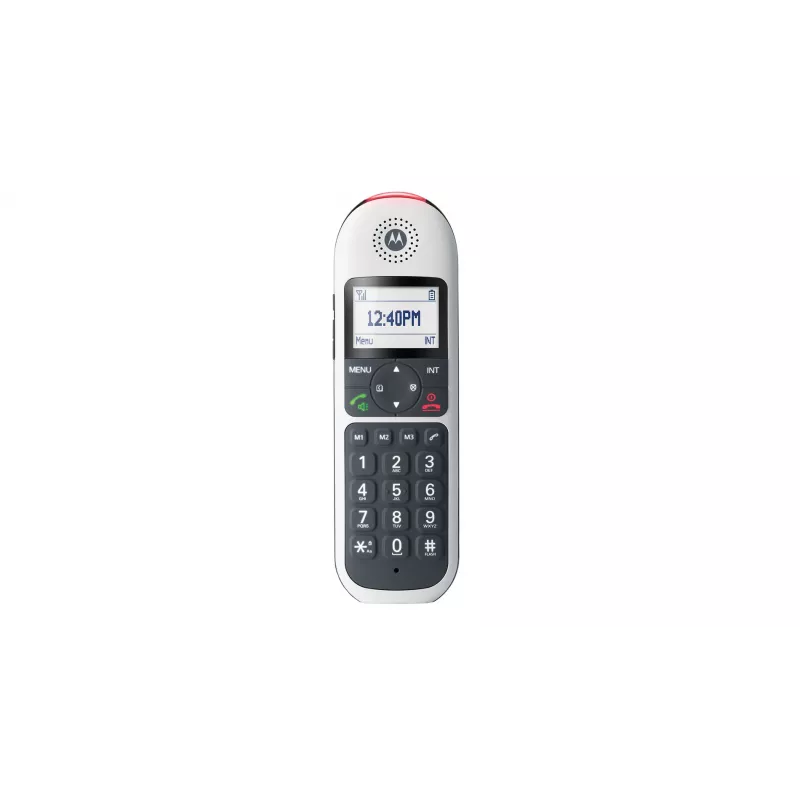 Motorola CD5011 Telefone sem fios DECT com atendedor de chamadas, branco
