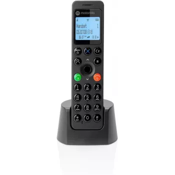 Motorola DOT201 telefone DECT identificação de chamadas preto