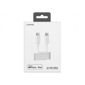 2-Power 2PUC1M03W carregador para dispositivos móveis branco