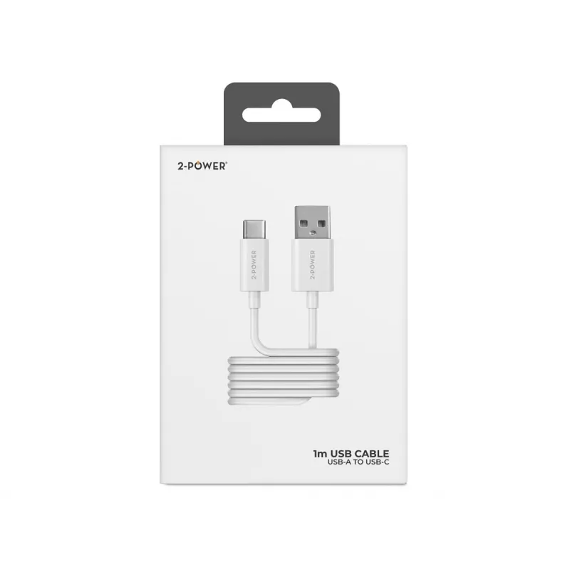 2-Power 2PUC1M01W carregador para dispositivos móveis branco