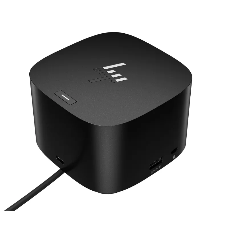 HP Thunderbolt Dock 120W G4, com fios, Thunderbolt 4, preto, Kensington, China, Tailândia, Taiwan, Empresarial