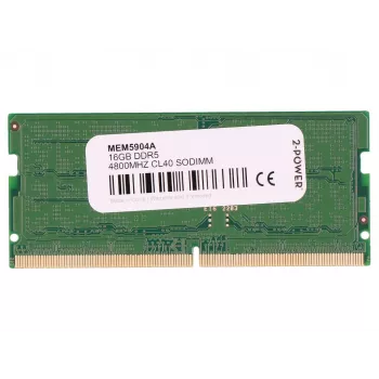 2-Power MEM5904A módulo de memória 16 GB 1 x 16 GB DDR5 262-Pin SO-DIMM