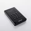SSD iStorage diskAshur PRO3 256 bits 2 TB FIPS 140-3 Nível 3, 2 TB, 2,5 polegadas, USB Type-A / USB Type-C, 3.2 Gen 1 (3.1 Gen 1), 448 MB/s, preto