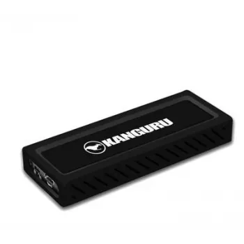 iStorage Kanguru UltraLock Superspeed+ USB-C M.2 NVMe SSD externa 2 TB | Unidade de estado sólido portátil segura | Interruptor físico de proteção contra escrita | Firmware seguro | Conforme TAA |