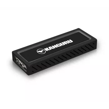 iStorage Kanguru UltraLock Superspeed+ USB-C M.2 NVMe SSD externa 2 TB | Unidade de estado sólido portátil segura | Interruptor físico de proteção contra escrita | Firmware seguro | Conforme TAA |