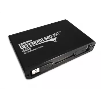 iStorage Kanguru Defender SSD350 2 TB | Certificada FIPS 140-2 | Unidade de estado sólido com encriptação de hardware | 2,5 polegadas externa | SATA (SATA/600) | Conforme TAA