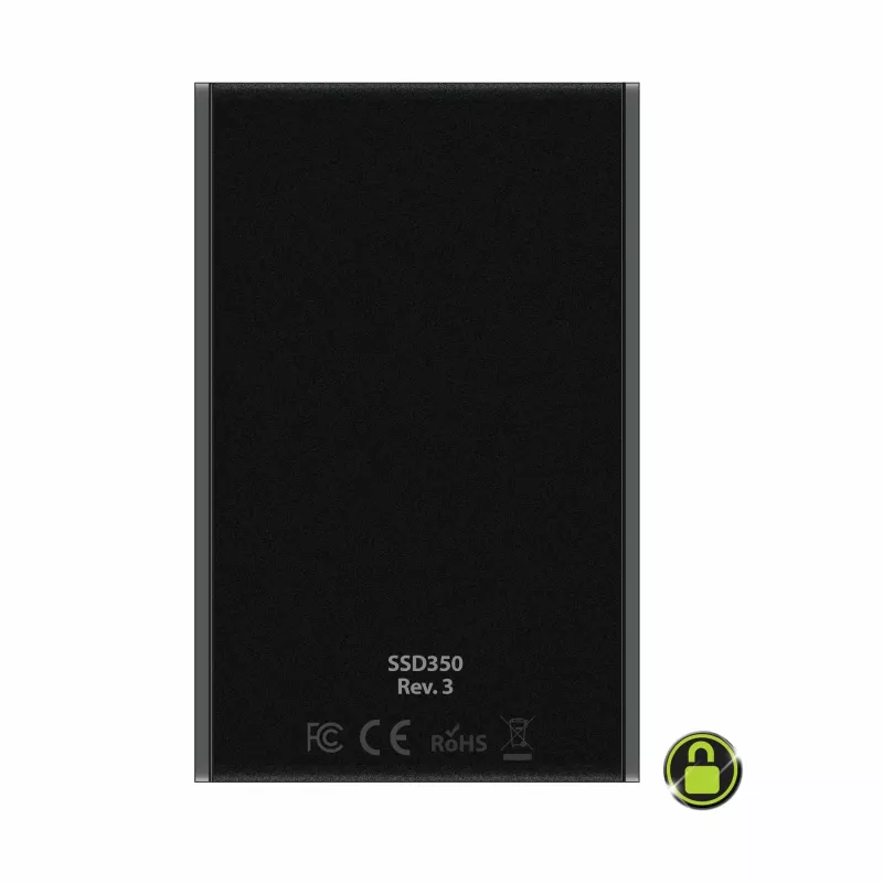 iStorage Kanguru Defender SSD350 2 TB | Certificada FIPS 140-2 | Unidade de estado sólido com encriptação de hardware | 2,5 polegadas externa | SATA (SATA/600) | Conforme TAA