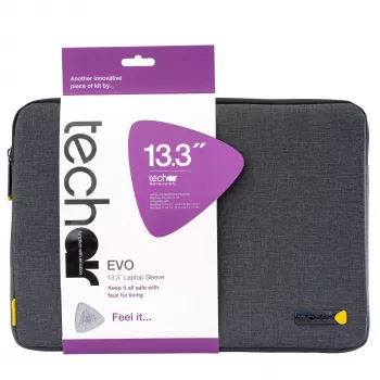 Capa Techair TAEVS005v2 12 polegadas - 13,1 polegadas Evo Sleeve, capa sleeve, 33,8 cm (13,3 polegadas), 180 g