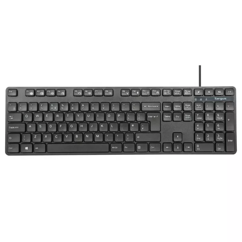 Teclado e rato Targus AKM622FR incluídos universal USB AZERTY francês preto