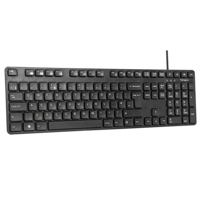 Teclado e rato Targus AKM622FR incluídos universal USB AZERTY francês preto