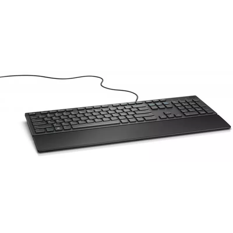 Teclado com fio DELL - KB216 - francês (AZERTY) - preto, tamanho completo (100%), com fio, USB, AZERTY, preto