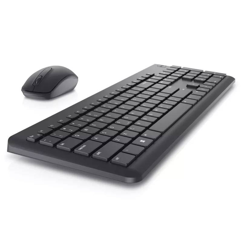 DELL KM3322W Teclado rato incluído Escritório RF Wireless AZERTY Belga Preto