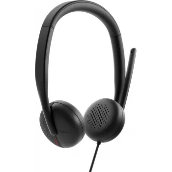 DELL Pro auscultador com cabo – WH3024, com fio, chamadas/música, 20 – 20000 Hz, 110 g, auscultador, preto