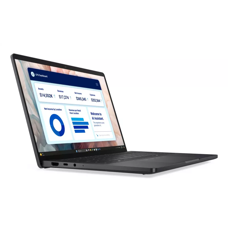 DELL Pro 13 Premium PA13250 Copilot+ PC Intel Core Ultra 7 266V portátil 33.8 cm (13.3 polegadas) Full HD+ 16 GB LPDDR5x-SDRAM 512 GB SSD Wi-Fi 7 (802.11be) Windows 11 Pro inglês cinzento