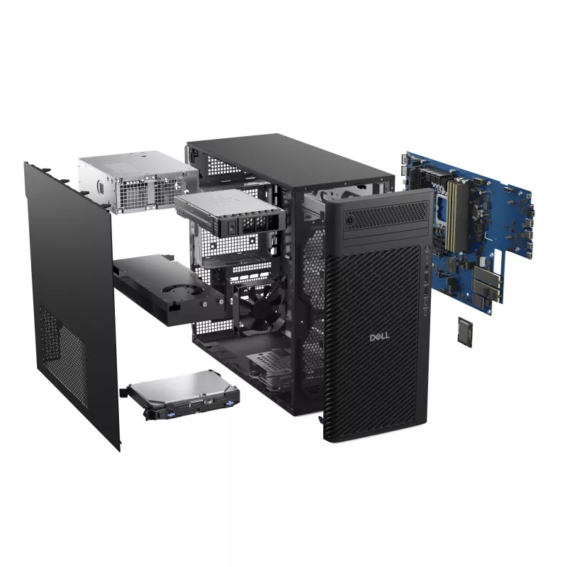 DELL Pro Max FCT2250 T2 Intel Core Ultra 7 265K 32 GB DDR5-SDRAM 1 TB SSD Windows 11 Pro Torre PC preto