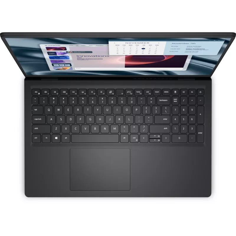 DELL Pro 15 Essential PV15255 AMD Ryzen™ 5 7520U Portátil 39,6 cm (15,6 inch) Full HD 8 GB LPDDR5-SDRAM 512 GB SSD Wi-Fi 5 (802.11ac) Windows 11 Pro Nórdico preto