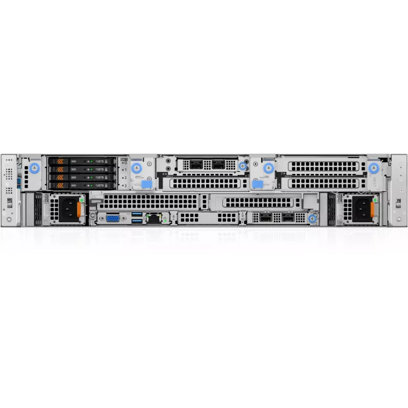 DELL R570 Servidor 960 GB Rack (2U) Intel Xeon 6 6507P 3,5 GHz 32 GB DDR5-SDRAM 1100 W