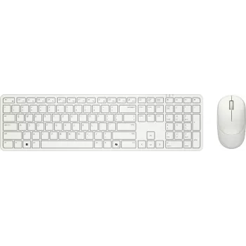 DELL Pro 5 KM526 Teclado Rato incluído Home/Office RF Sem fios QWERTY US International Branco