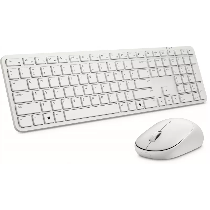 DELL Pro 5 KM526 Teclado Rato incluído Home/Office RF Sem fios QWERTY US International Branco