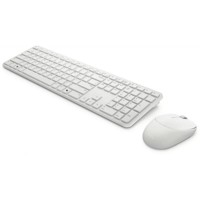DELL Pro 5 KM526 Teclado Rato incluído Home/Office RF Sem fios QWERTY US International Branco