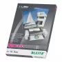 Leitz iLAM Películas de plastificação A4 pré-perfuradas, 125 mícrones, embalagem de 100
