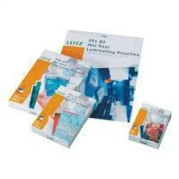 Leitz iLAM Películas de plastificação A3 brilhantes premium, 125 mícrones, embalagem de 100