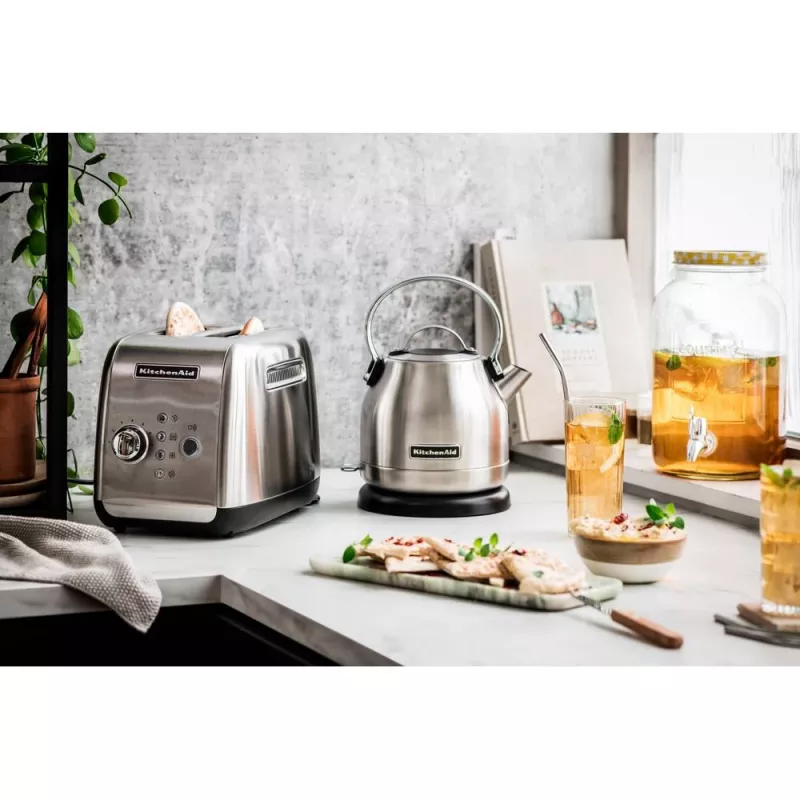 KitchenAid 5KEK1222ESX chaleira elétrica 1,25 L 2200 W aço inoxidável