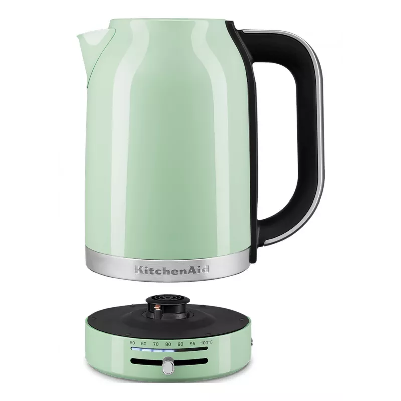 KitchenAid 5KEK1701EPT chaleira elétrica 1,7 l 2400 W preto, verde, aço inoxidável
